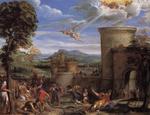欧洲12-19世纪油画三_CARRACCI, Annibale - The Martyrdom of St Stephen点击下载清晰例图